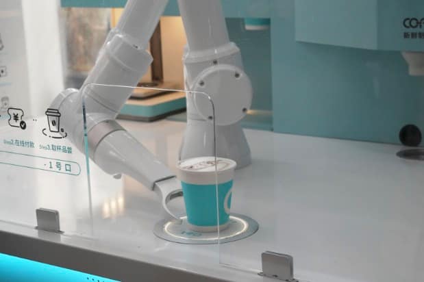 High-quality robot cafe