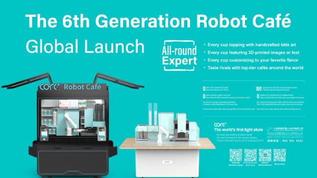 Exportierer Roboter Kaffee