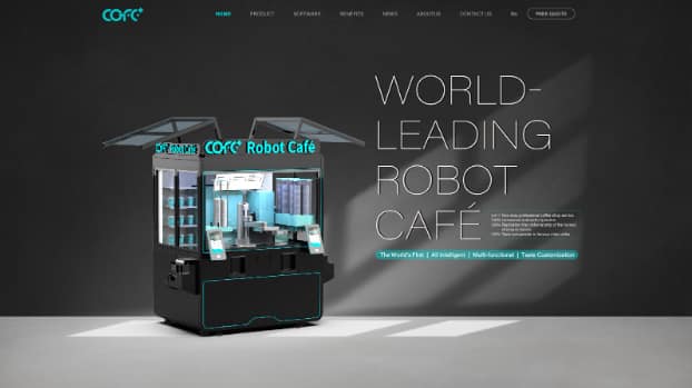 robotic cafe Brands