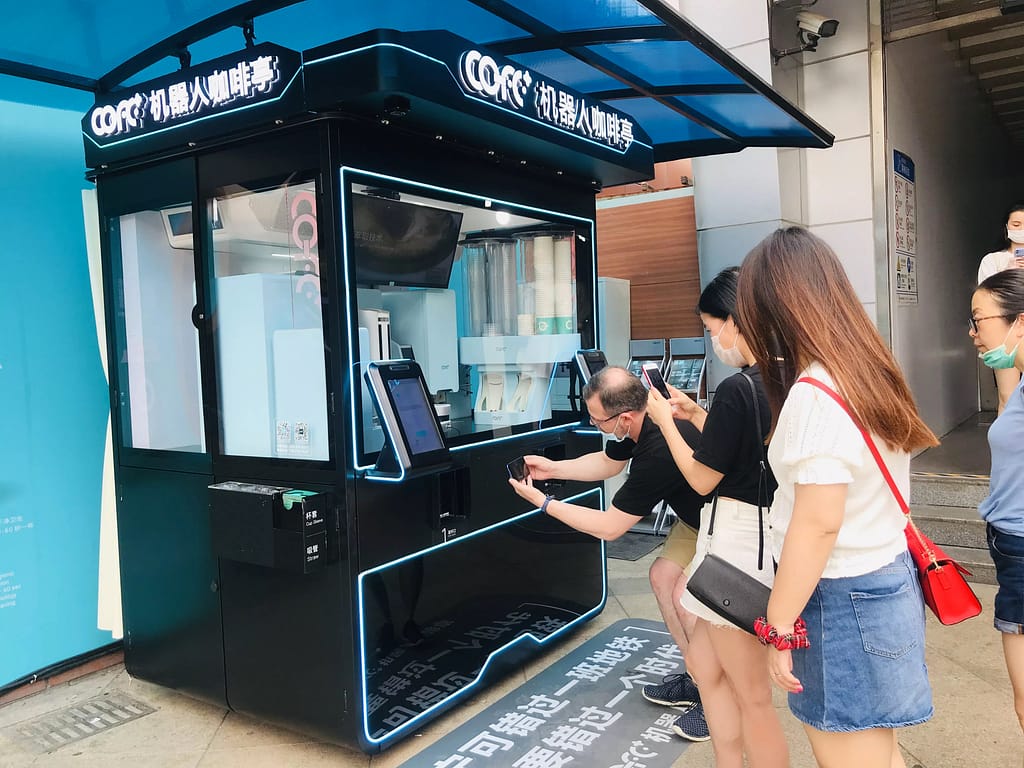 machine à café robot